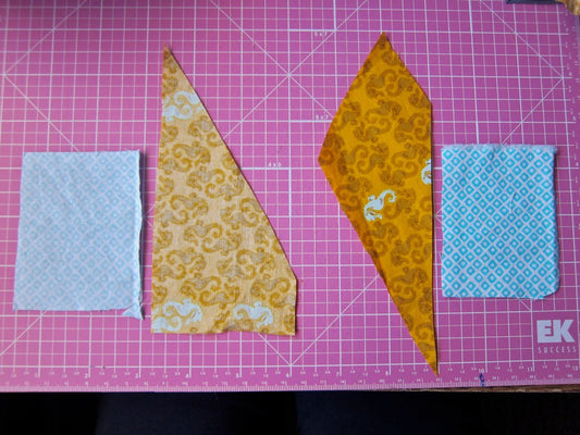 Basic Paper Piecing Tutorial, Part 2, Cutting Fabric