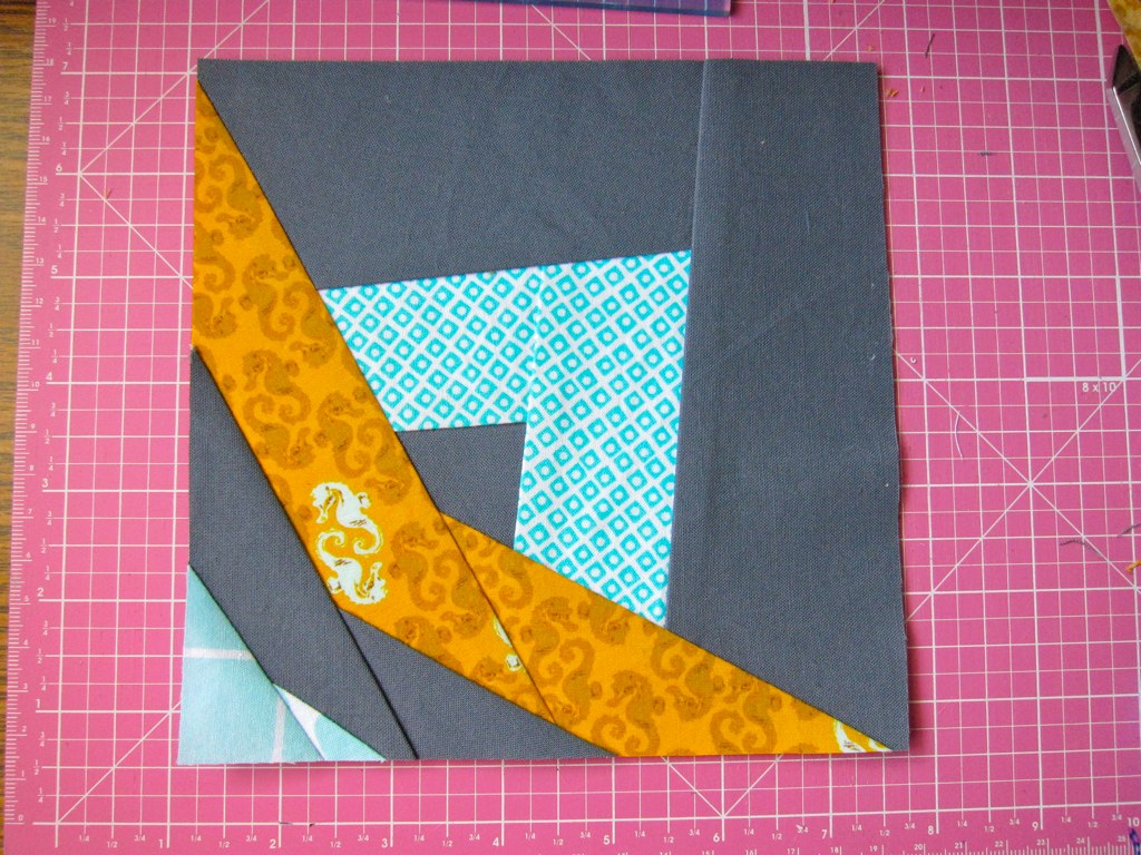 Basic Paper Piecing Tutorial, Part 3, Piecing Blocks