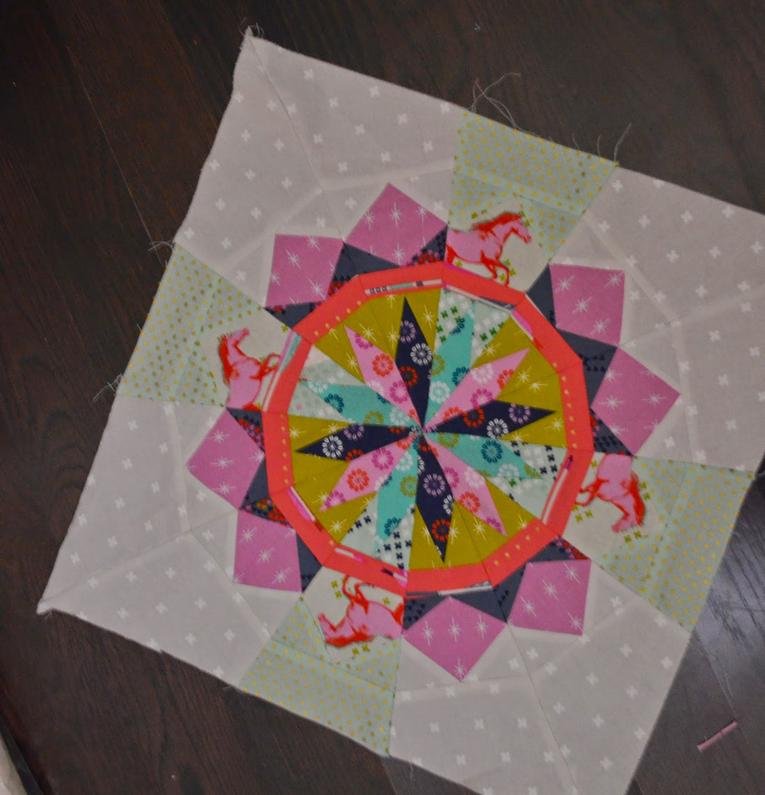 Celestial Star QAL: Guest Blogger: Courtney Lyons & Finishing Your Quilt Block