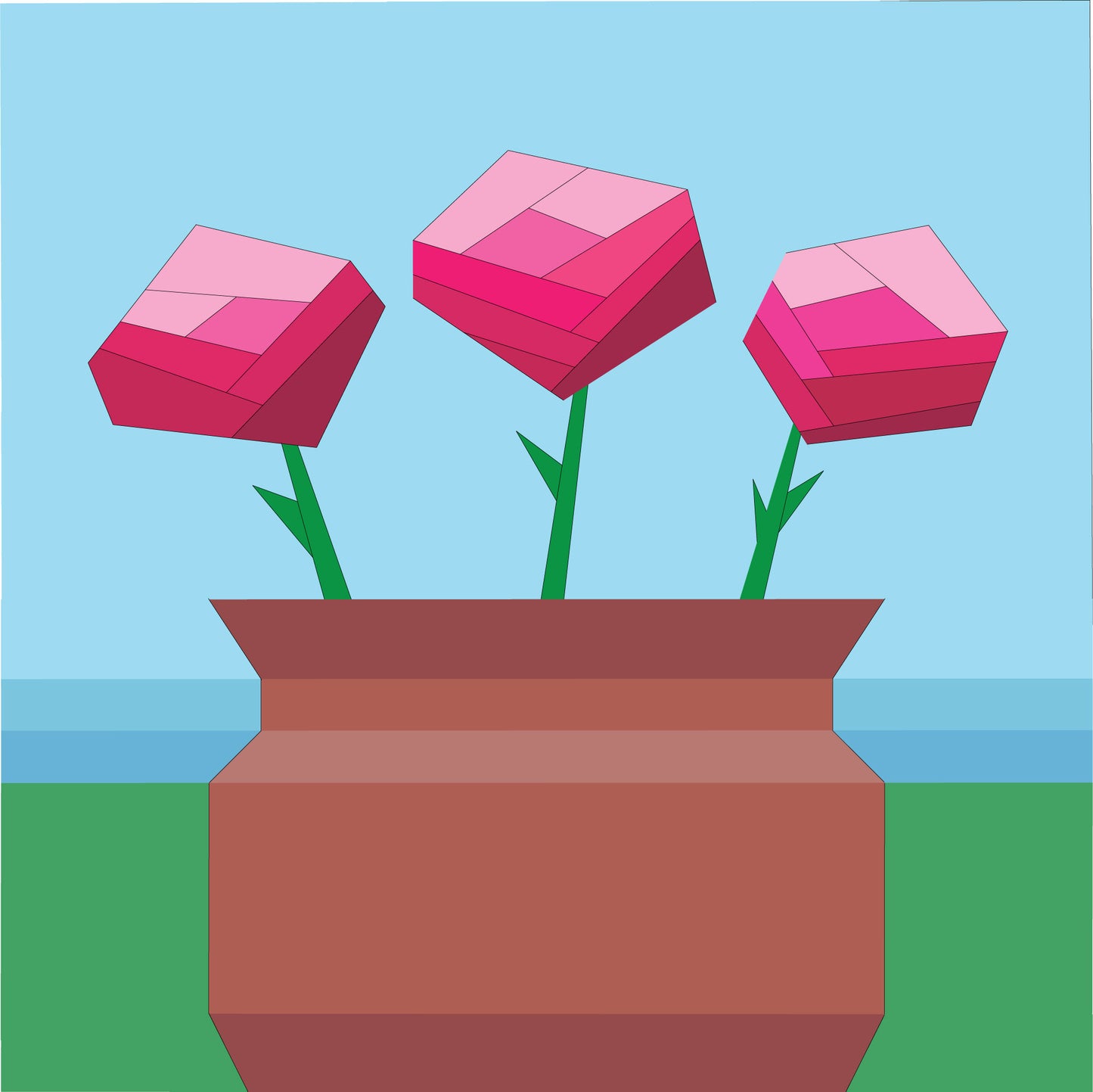 Potted Roses #202 PDF