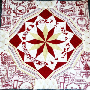 Celestial Star by Mindy, @quiltwithmindy