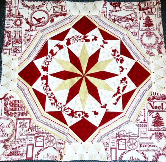 Celestial Star by Mindy, @quiltwithmindy