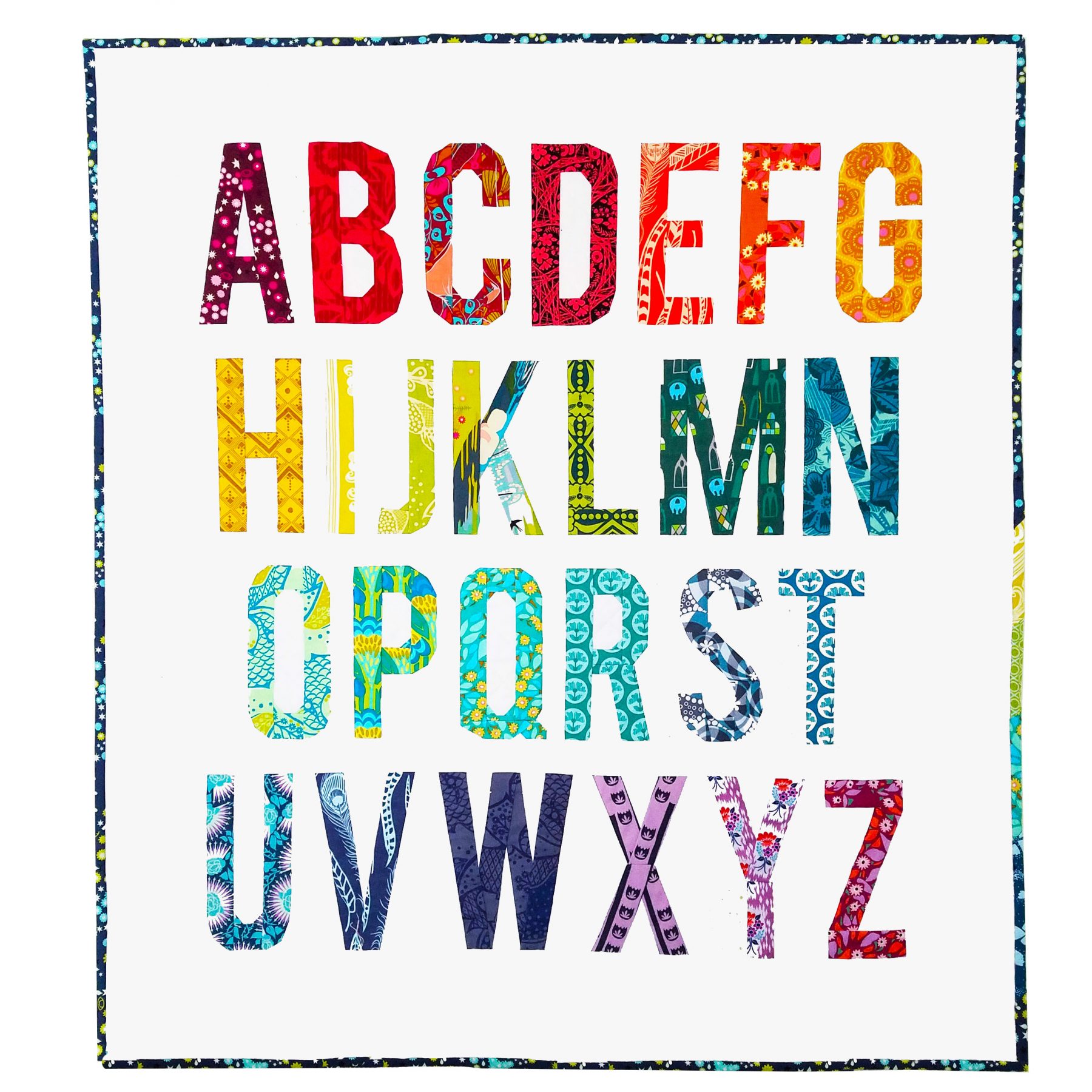 Alphabet Quilt with Felt Letters Project