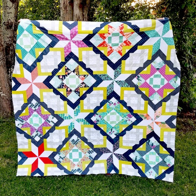 Taurus Gemini quilt by Diane Bohn, @fromblankpages