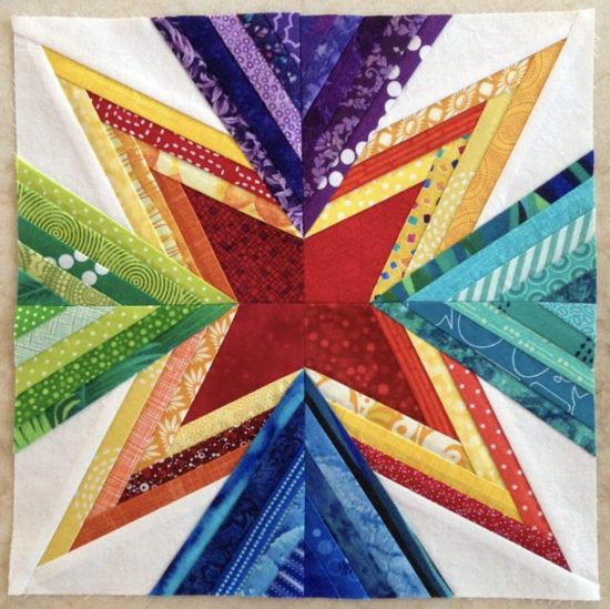 Scrap Attack by Sarah Goer, @srahgoerquilts