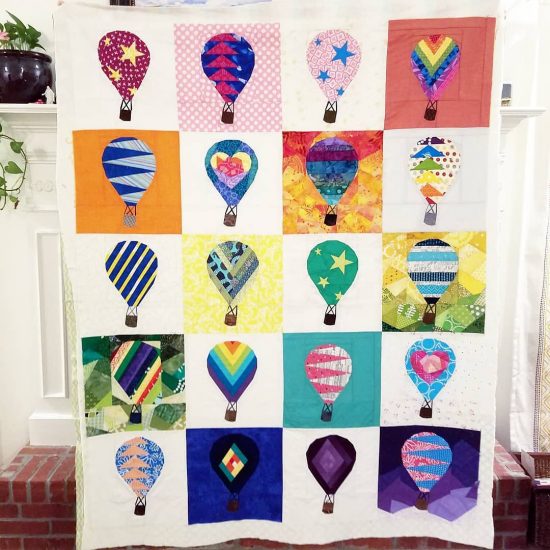 Rise Above charity quilt by amazing testers!!