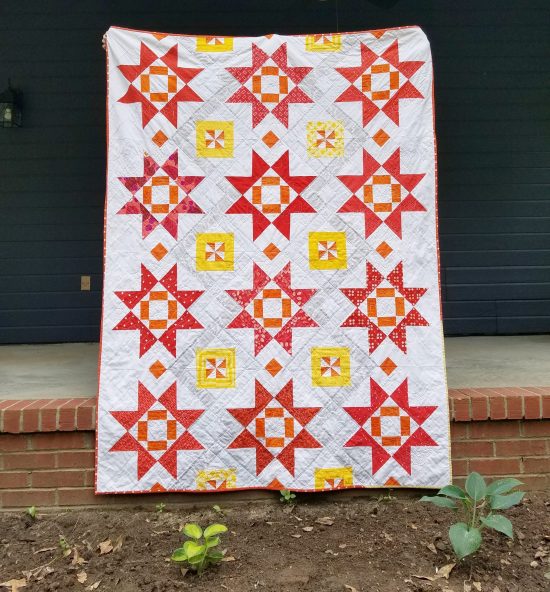 Taurus quilt by Diane Bohn, @fromblankpages