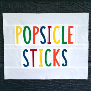 3 inch Popsicle Sticks by From Blank Pages