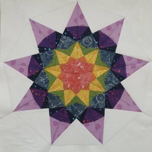 Dusk by Karen Dorey, @quiltingfairy