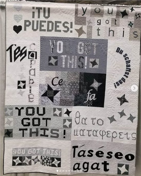 My First Alphabet by Bee Inspired Friends, quiltcon2020